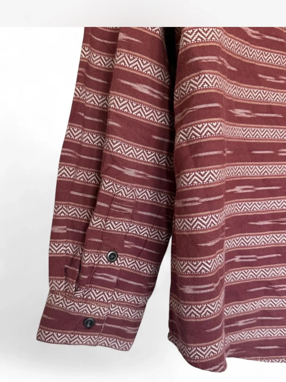 Ariat Red Patterned Button-Up Shirt - Picture 5 of 7